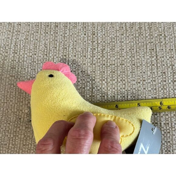 Target Spritz yellow and pink baby plush Easter chicken bird - Picture 6 of 7